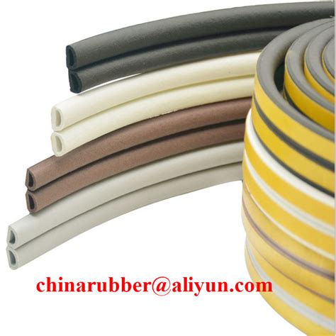 Flexible Epdm Intumescent Fire Drop Bottom Seal With Rubber Heat And