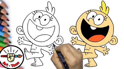 How To Draw Lily Loud From The Loud House Step By Step Easy Youtube