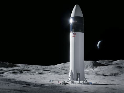 Spacex's starship is significantly larger than other other proposed landing systems. SpaceX Wins $2.9 Billion Contract For Next Lunar Lander ...
