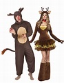 Reindeer Christmas Couples Costumes for Adults: This reindeer costume ...