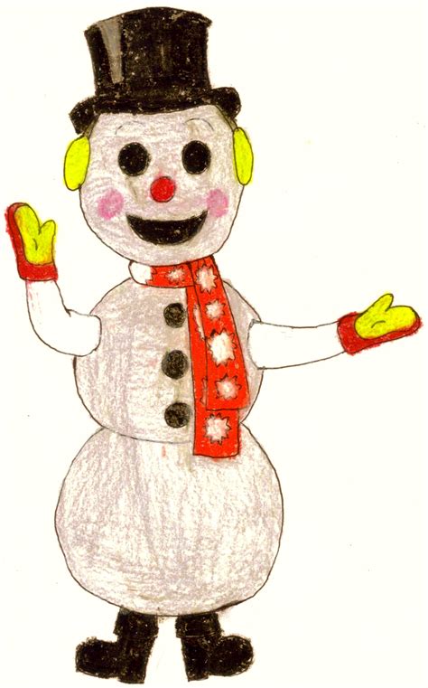 Snowman By Bestbarneyfan On Deviantart