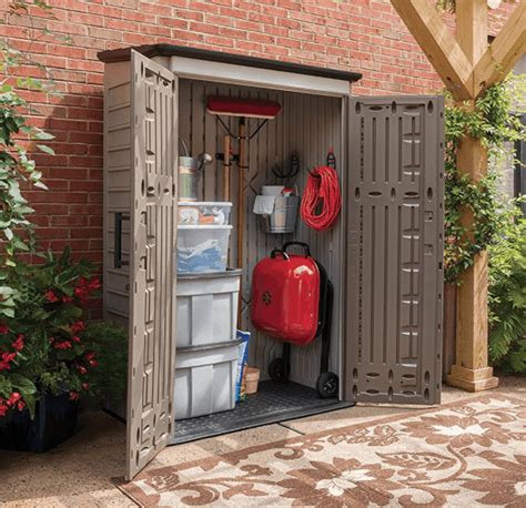 Rubbermaid Outdoor Vertical Storage Sheds