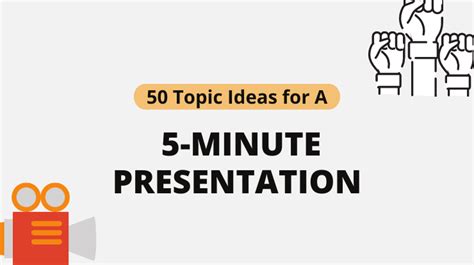 50 Topic Ideas For A 5 Minute Presentation Tech Blog