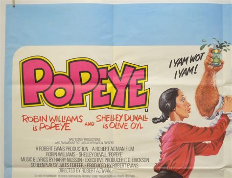 Popeye Robin Williams Poster