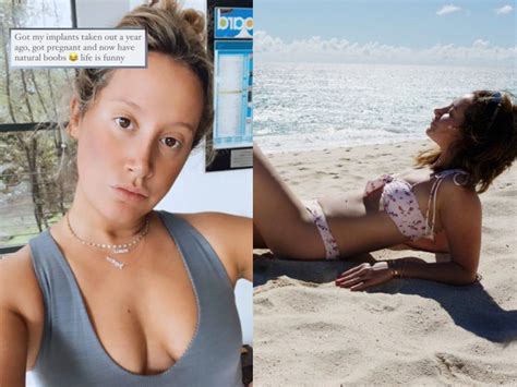 Ashley Tisdale Removed Her Breast Implants After Experiencing Strange