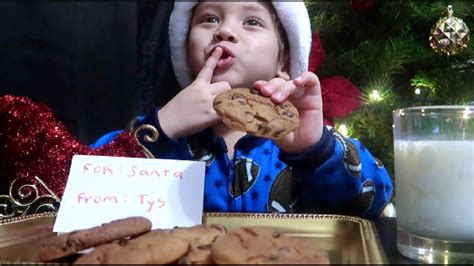 Caught Eating Santas Cookies Christmas Video 2017 Youtube