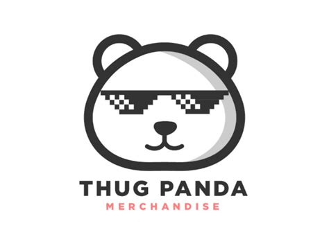 Thug Panda Logo By Nalaprasad On Dribbble