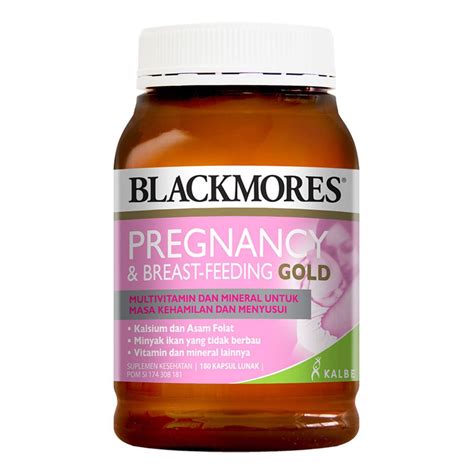 blackmores blackmores pregnancy and breast feeding gold 180s watsons indonesia