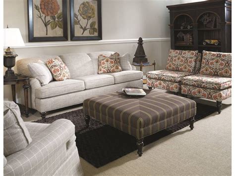 Paxton Sofa Margarete Chair On Right And Emory Ottoman All By Clayton