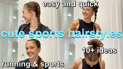 Running Hairstyles Cute And Easy Hairstyles For Sports And Working