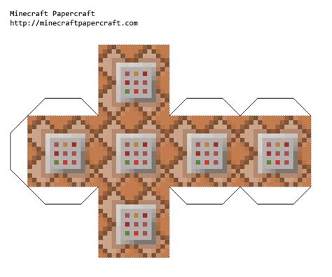 Bastelvorlagen inspirierend die25 minecraft bastelvorlagen. Papercraft Command Block | Minecraft blocks, Minecraft printables, Minecraft templates