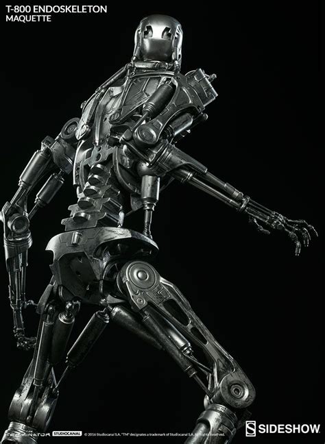 Terminator Terminator T 800 Endoskeleton Maquette By Sidesho