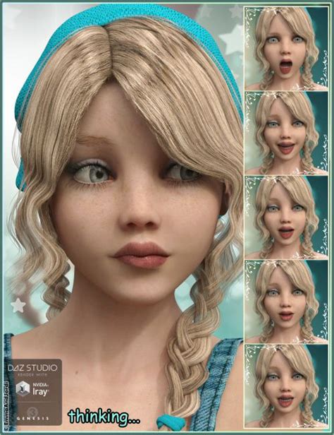Awesomity Mix And Match Expressions For Tween Julie 7 And Genesis 3