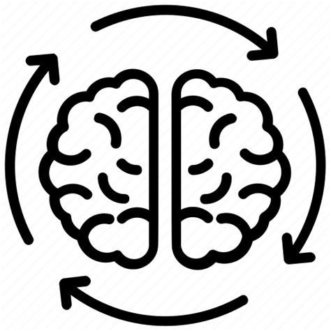 Analytical thinking, brainstorming, creative brain, creative thinking, thinking icon