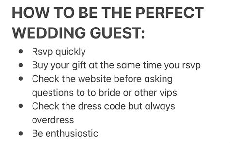 How To Be The Perfect Wedding Guest — Promise Event Planners Colorado