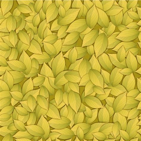 Free Vector Nature Abstract Gold Seamless Pattern With Yellow Autumn