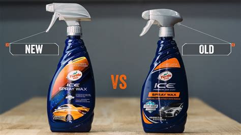 IS THE NEW FORMULA TURTLE WAX ICE SPRAY WAX BETTER THAN THE OLD FORMULA