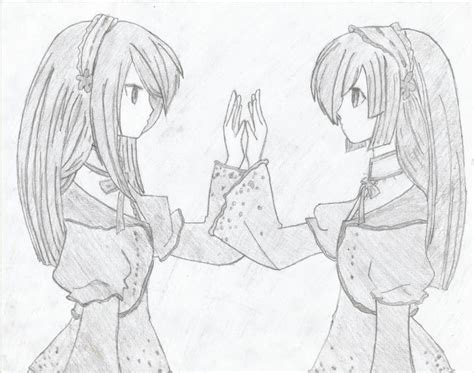 Anime Twin Girls By Ryo67191 On Deviantart