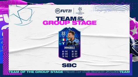 Lazio sbc solution 1/4 pacybits 19. TOTGS de FIFA 21 - Team of the Group Stage | UltimateTeam ...