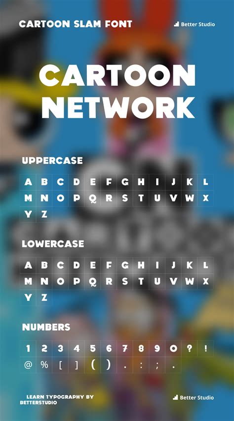 Cartoon Network Font Download Free Font And Logo