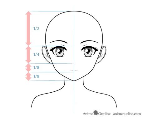 How To Draw Anime Characters Tutorial Animeoutline Anime Face