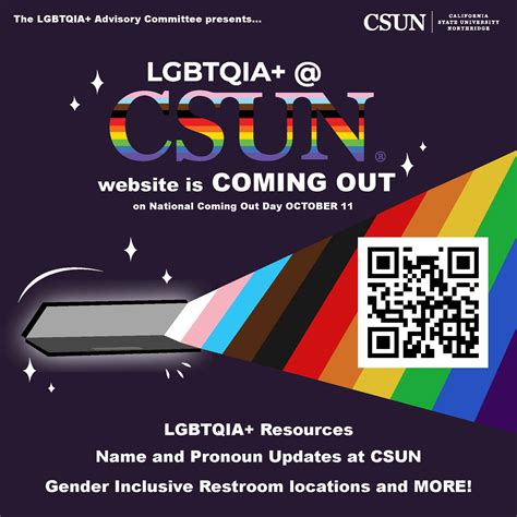 CSUN LGBTQIA+ Resources Highlighted as Website Launched on National