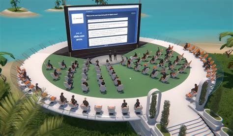 3D Virtual Events — Breakroom Metaverse