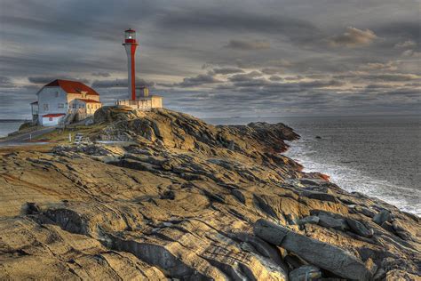 Cape Forchu Lightstation Nova Scotia Photograph By Scott Leslie Fine