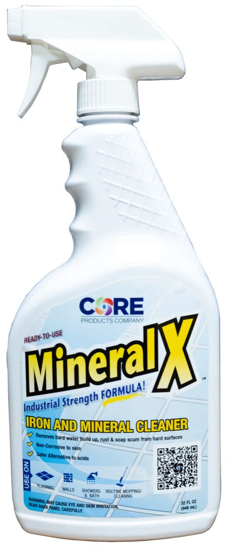 MINERAL X® REDUCED TOXICITY IRON & MINERAL CLEANER - Chem-Master