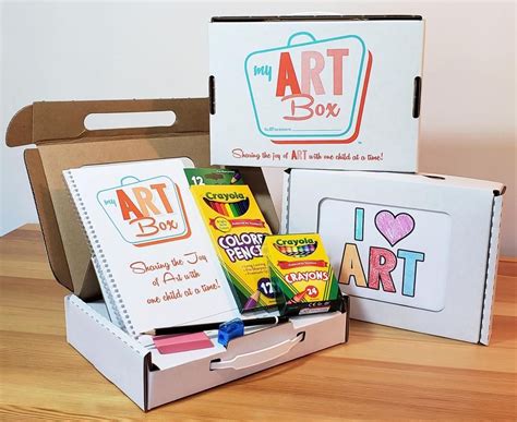 My Art Box Kids Art Studio On The Go Box Art Art For Kids Kids
