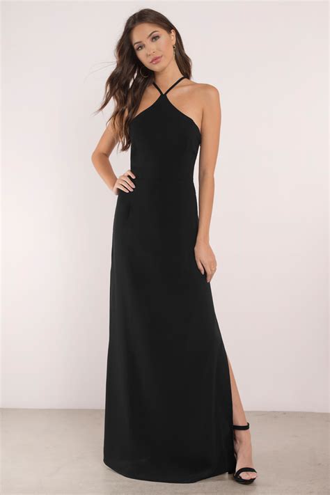 Black Dress Criss Cross Dress Sleek Black Dress Maxi Dress 22