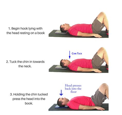 Neck Stability Exercisesbasic Supine Neck Retraction With Isometric