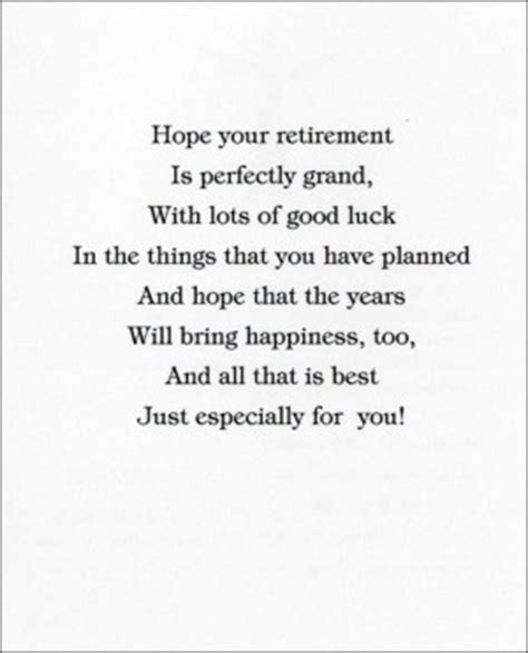Here are a few sayings that family members may choose to put in a card of appreciation to their retired parent, grandparent, or other relative: Retirement Card Quotes. QuotesGram