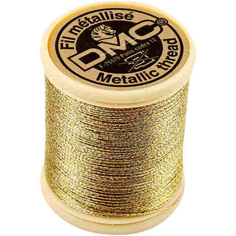Dmc Metallic Embroidery Thread Light Gold A Childs Dream