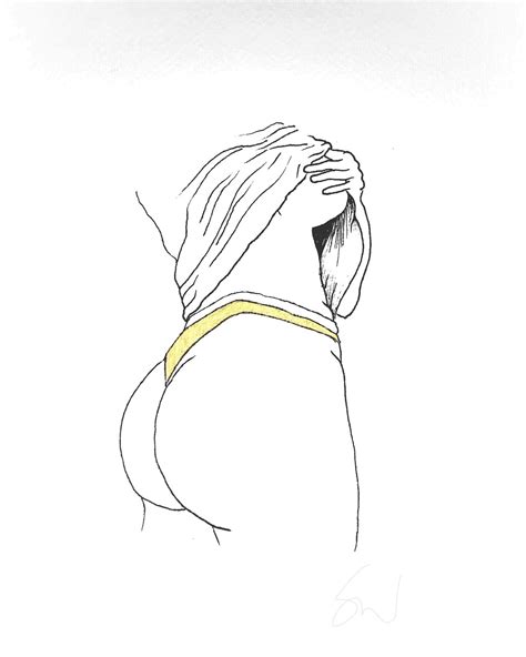 Golden Pantone Woman Body Female Bodies Male Sketch Art