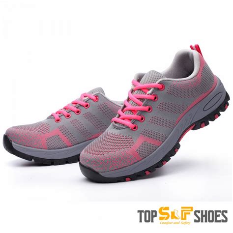 Mesh Upper Puncture Proof Anti Smashing Steel Toe Work Safety Shoes