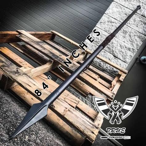 Sharp Medieval 300 Spartan Spear Hand Forged Spear Ottoman Etsy