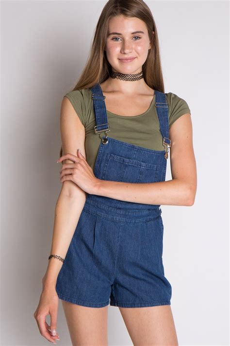 denim overall shorts ragstock denim overalls shorts overall shorts cute outfits