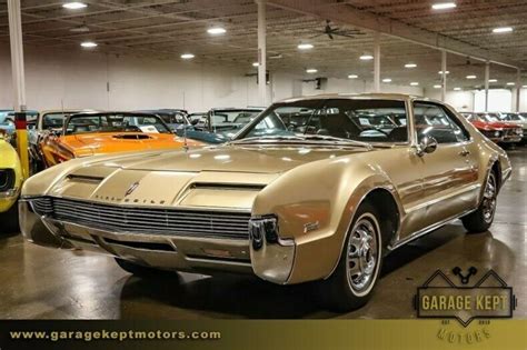 1966 Oldsmobile Toronado Gold Coupe 425 V8 49034 Miles For Sale