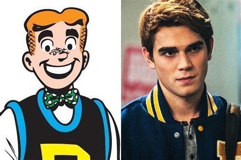 Heres What The Archie Characters Look Like In Riverdale Vs The