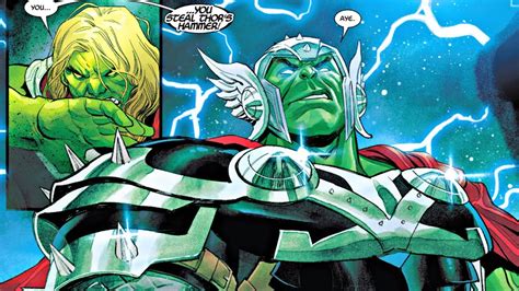 Hulk Becomes Worthy To Wields The Mjolnir L What If Hulk Becomes Thor