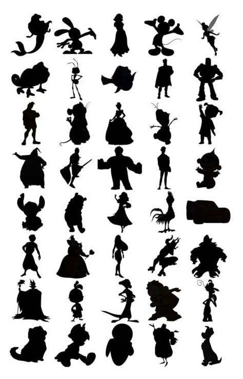 Can You Identify The Disney Characters By Just Their Silhouettes? #