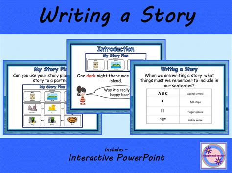 Writing A Story Activity Powerpoint Teaching Resources