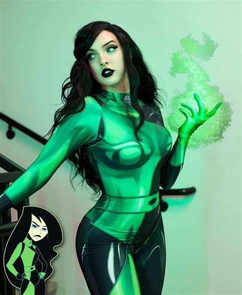 gorillazzilla the meh on twitter rt missbrisolo my shego from kim possible cosplay 💚🖤