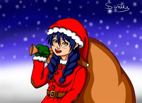 Merry Christmas With Megumi Tadokoro By Gakenzi On Deviantart