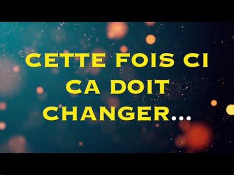 Cette Fois Ci A Doit Changer Youtube