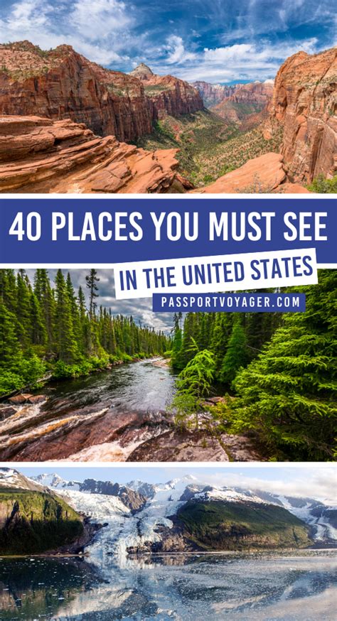 40 Incredible Places You Must See In The Usa Cool Places To Visit