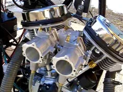 Free shipping for many items! Dual Carb Panhead - YouTube