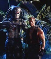 And both warriors! Arnold Schwarzenegger and Kevin Peter Hall during a ...
