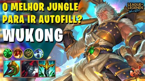 Como Jogar Autofill Na Jungle Wukong Wildrift Challenger Gameplay Youtube